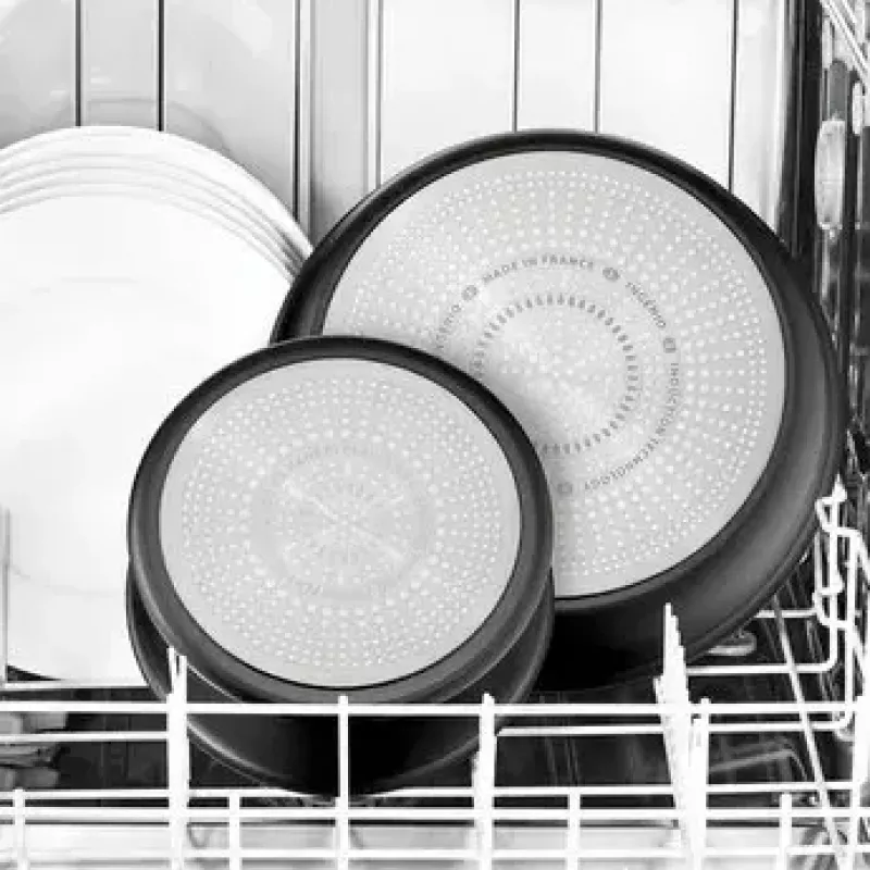 Praadimiskomplekt Tefal Ingenio Unlimited L7639002, 13 tk, alumiinium, mittenakkuva kattega, Thermo-Spot, ahjukindel, must