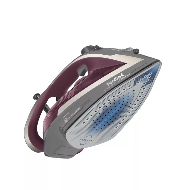 Tefal Ultragliss Anti-Calc Plus FV6840 aurutriikraud, 2800 W, lilla, hõbedane
