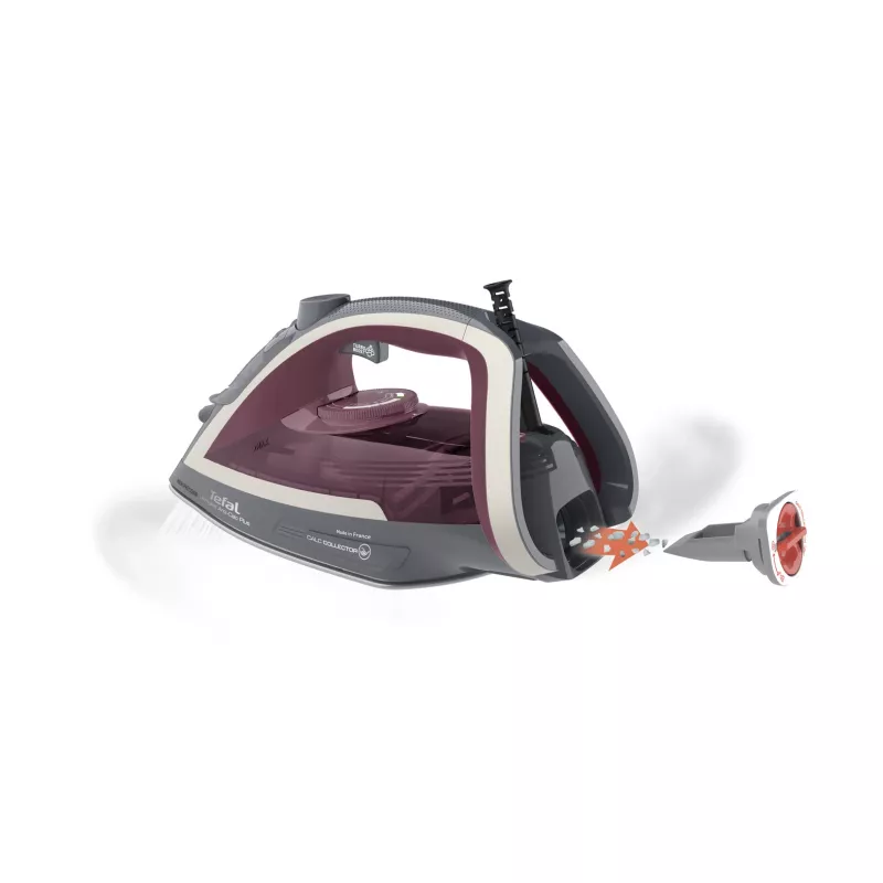 Tefal Ultragliss Anti-Calc Plus FV6840 aurutriikraud, 2800 W, lilla, hõbedane