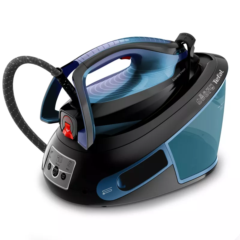 Tefal Express Vision SV8151 2800 W 1,8 l Durilium AirGlide Autoclean tald Sinine, Must