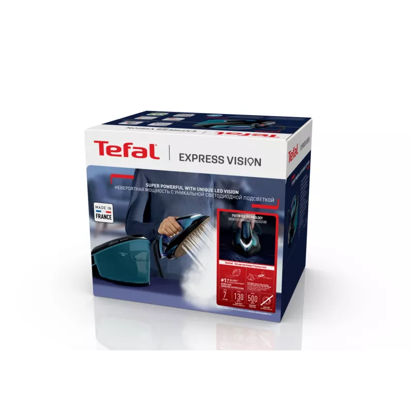 Tefal Express Vision SV8151 2800 W 1,8 l Durilium AirGlide Autoclean tald Sinine, Must