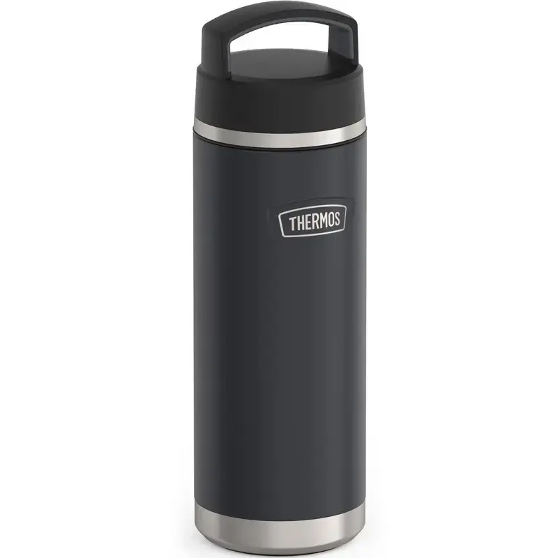 Termose reisikruus THERMOS 130101, vaakumisoleeritud termopudel 710 ml, roostevaba teras, must