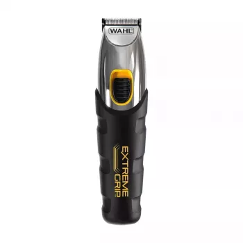 Juukselõikusmasin Wahl Extreme Grip vahelduvvoolu-/akutoitega, juhtmeta, liitiumioonaku, 240 min tööaega, 12 pikkuseastet, roostevabast terasest tera, lõikelaius 3 cm, must