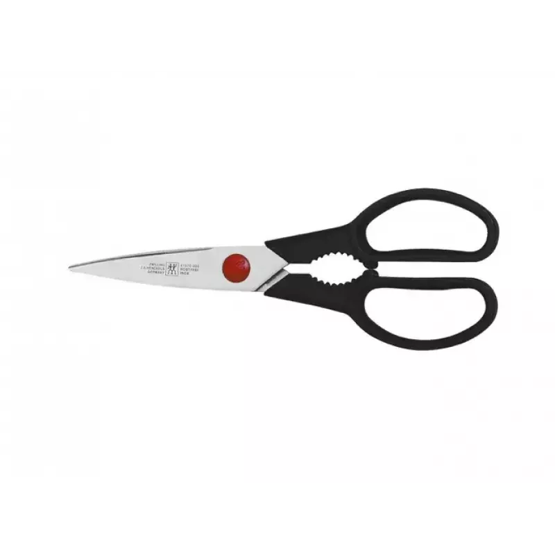 Nugade/söögiriistade komplekt ZWILLING 35148-507-0 — 7-osaline komplekt kokanugade, leivanoa, koorimisnoa, köögikääride ja halli plokiga