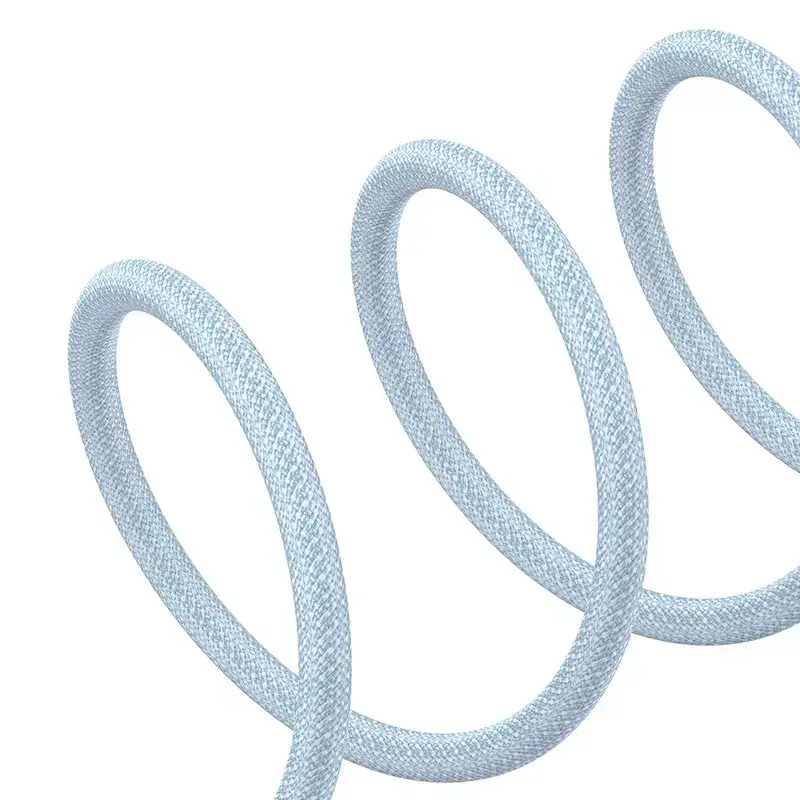 USB-kaabel Baseus Gem P10373003311-01 — 2 m, 2,4 A, Lightning–USB-A, nailonümbris, sinine
