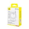USB-kaabel Baseus Gem P10373003511-00 — 1 m nailon, Lightning USB-A-le, 2,4 A kiirlaadimine, lilla