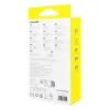 USB A - USB-C kaabel Baseus Flash 2 1 m 100 W must, USB PD, 480 Mbit/s, nailon