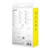 USB-A to Lightning kaabel Baseus P10355802111-00 — 1 m, 5V/2.4A, USB PD, aramiidkiud, must