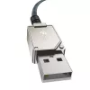 USB-A–Lightning kaabel Baseus 1 m 5 V 2,4 A valge, USB PD, 480 Mbps