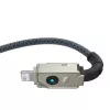 USB-A–Lightning kaabel Baseus 1 m 5 V 2,4 A valge, USB PD, 480 Mbps