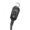 USB-C Lightning-kaabel Baseus Unbreakable 1m 20W — Aramidkiust, 480 Mbit/s, Must