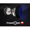 Peakomplekt FreedConn T-MAX S V4 PRO SINGLE — Bluetooth 5.1, intercom kuni 1000 m, FM-raadio, 11 h kõneaega, LiPo 500 mAh