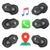 Peakomplekt FreedConn T-MAX S V4 PRO SINGLE — Bluetooth 5.1, intercom kuni 1000 m, FM-raadio, 11 h kõneaega, LiPo 500 mAh