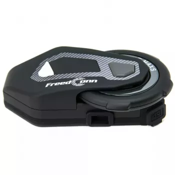 Peakomplekt FreedConn T-MAX S V4 PRO SINGLE — Bluetooth 5.1, intercom kuni 1000 m, FM-raadio, 11 h kõneaega, LiPo 500 mAh