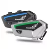 Mootorratta intercom-peakomplekt FreedConn FX Must — Bluetooth 5.0, IP67, ulatus 2000 m, 30 h kõneaega