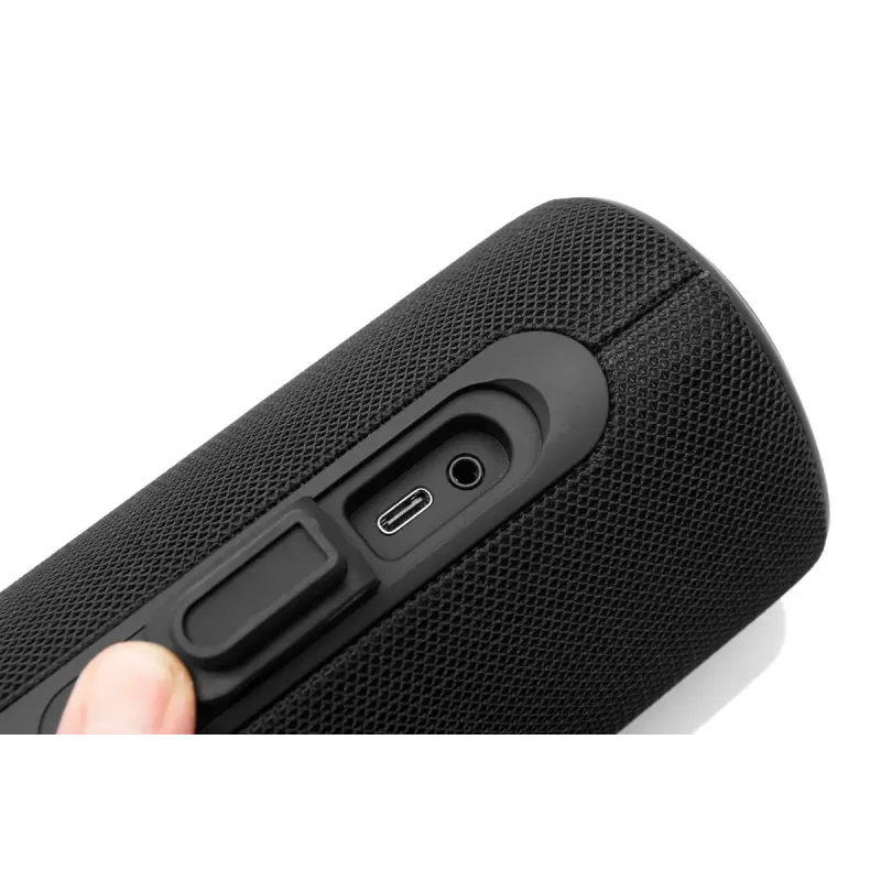 Kaasaskantav stereo Bluetooth-kõlar JVC XS-E423B, 24 W RMS, IPX5, 4000 mAh, TWS, USB‑C, AUX, must