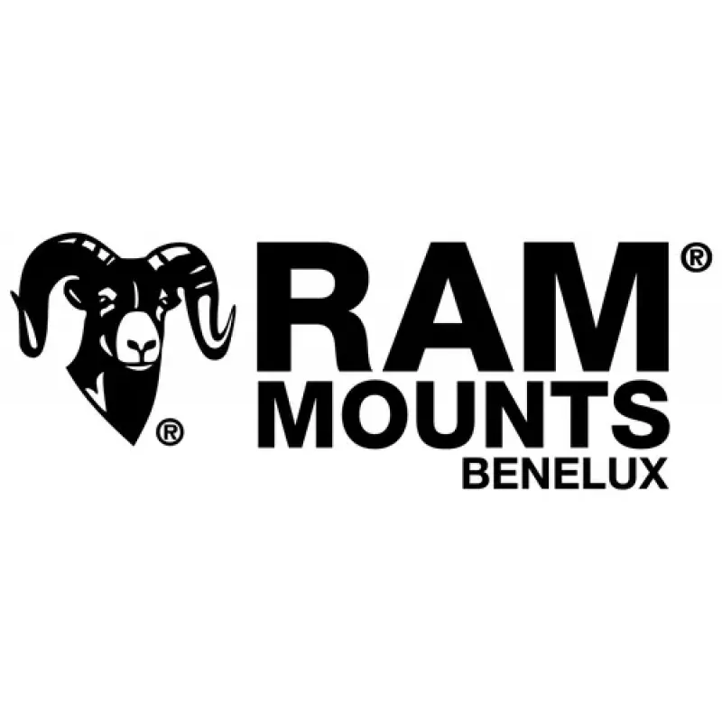 RAM Mounts X-Grip telefonialus mootorratta lenkstangiklambrile must