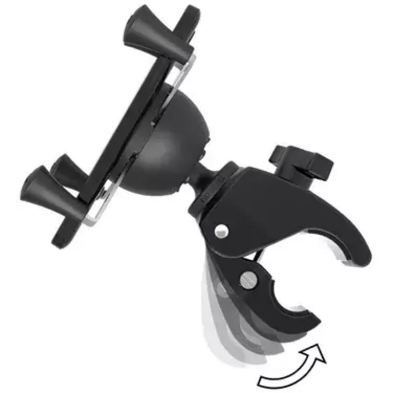 Telefonihoidik RAM Mounts X-Grip madalprofiililise Tough-Claw alusega