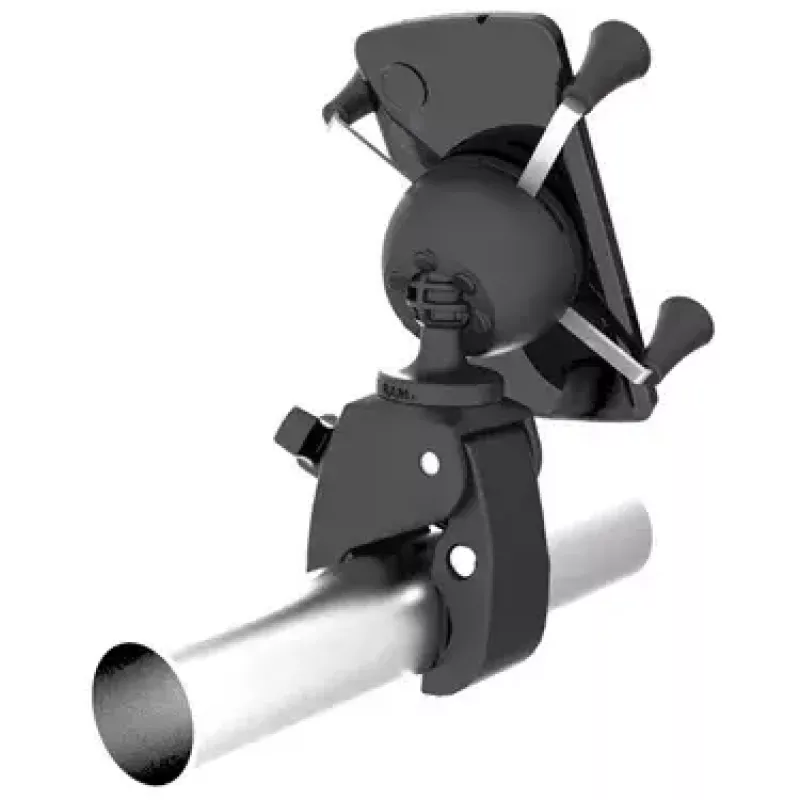 Telefonihoidik RAM Mounts X-Grip madalprofiililise Tough-Claw alusega