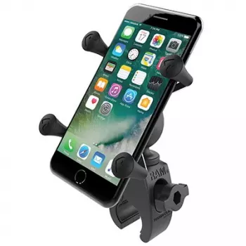 Telefonihoidik RAM Mounts X-Grip madalprofiililise Tough-Claw alusega