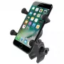 Telefonihoidik RAM Mounts X-Grip madalprofiililise Tough-Claw alusega