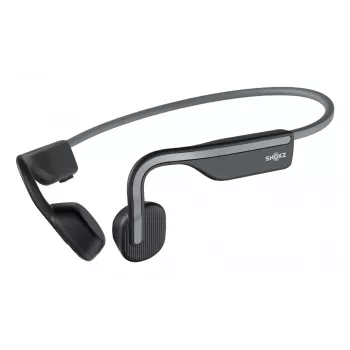SHOKZ OpenMove kõrvaklapid, juhtmevabad, kaelarihmaga, sportlikud, Bluetooth, hallid