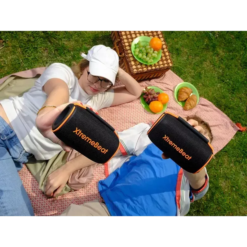 TRACER XtremeBeat TWS stereoportatiivkõlar – 15 W, IPX6, Bluetooth 5.3, 6 h, AUX/USB, mikrofon