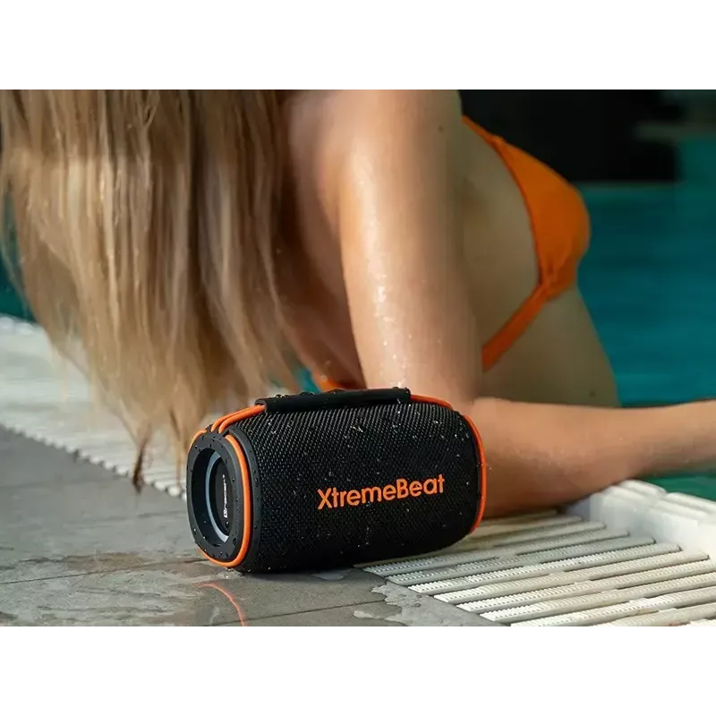TRACER XtremeBeat TWS stereoportatiivkõlar – 15 W, IPX6, Bluetooth 5.3, 6 h, AUX/USB, mikrofon