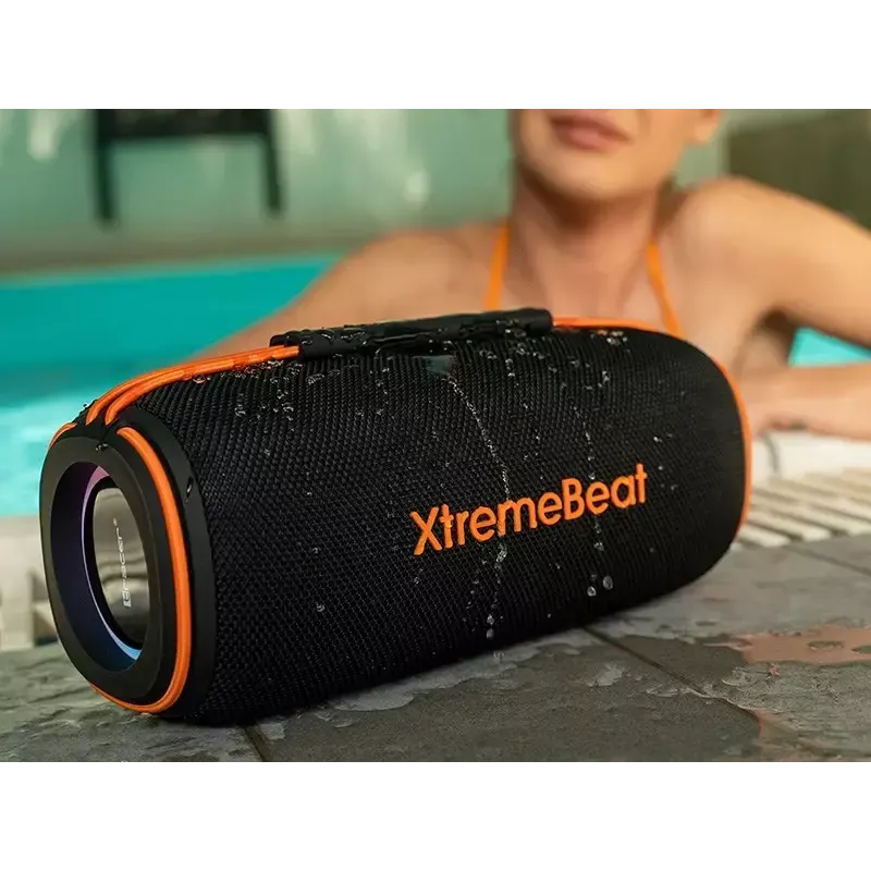Stereo kaasaskantav kõlar TRACER XtraVox XL TWS BT RGB — 25W RMS, IPX6, Bluetooth 5.3, AUX, USB-A