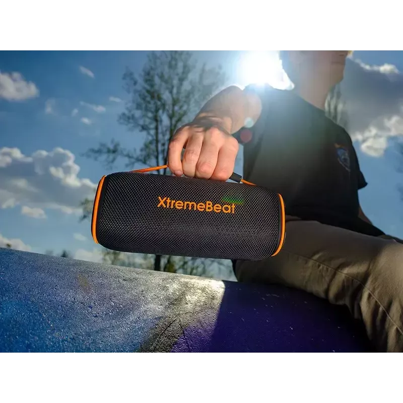 Stereo kaasaskantav kõlar TRACER XtraVox XL TWS BT RGB — 25W RMS, IPX6, Bluetooth 5.3, AUX, USB-A
