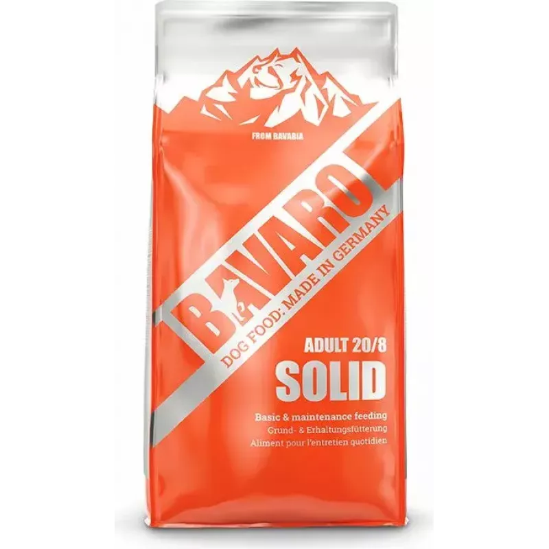 Josera Bavaro Solid 20/8 täiskasvanud koera kuivtoit, 18 kg