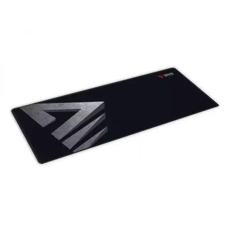Mängude hiirematt SAVIO Precision Control L — 700×300×3 mm, kummist, must, mustriline pind