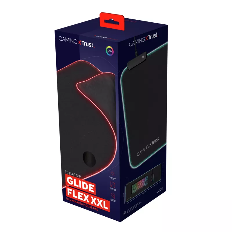 Trust GXT 764 Glide-Flex XXL mänguhiirematt Must