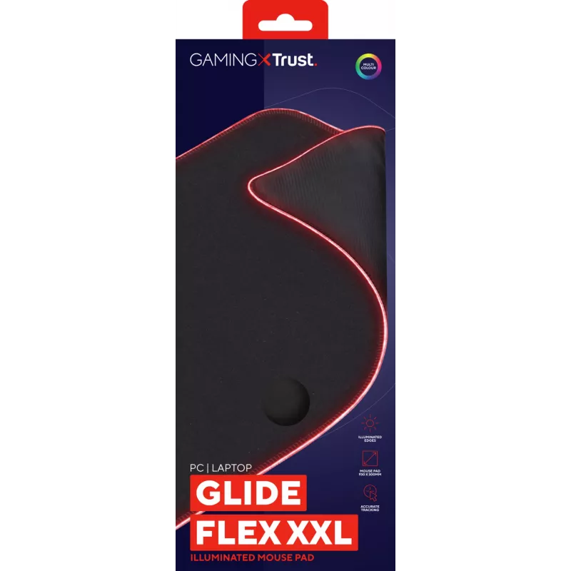 Trust GXT 764 Glide-Flex XXL mänguhiirematt Must