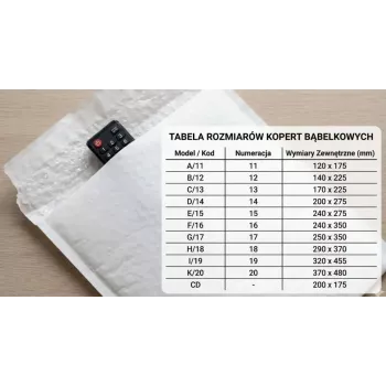 Mullpostiümbrik BSTech K20 — 370 x 480 mm, 50 tk, polsterdatud kaitsepostiümbrik