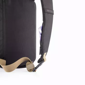 Vargusvastane seljakott XDDESIGN Bobby Sling — must, veekindel, RFID-taskud, tahvelarvutipesa, 4 L, 530 g
