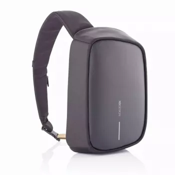 Vargusvastane seljakott XDDESIGN Bobby Sling — must, veekindel, RFID-taskud, tahvelarvutipesa, 4 L, 530 g