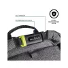 Vaba aja seljakott XDDESIGN Urban hall Fabric — 27 l, veekindel, 15,6-tollise sülearvuti lahtriga, TSA lukk