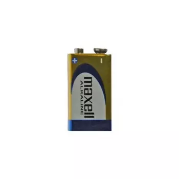 Ühekordne leelispatarei 9V MAXELL, 1,5 V, prismaatiline 9V, 1 tk, blisterpakend
