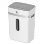 Paberipurustaja HP OneShred 12CC osakeste lõige P-4 12-leheline mahutavus 22 cm laius 23 L korv 4×35 mm 65 dB Valge
