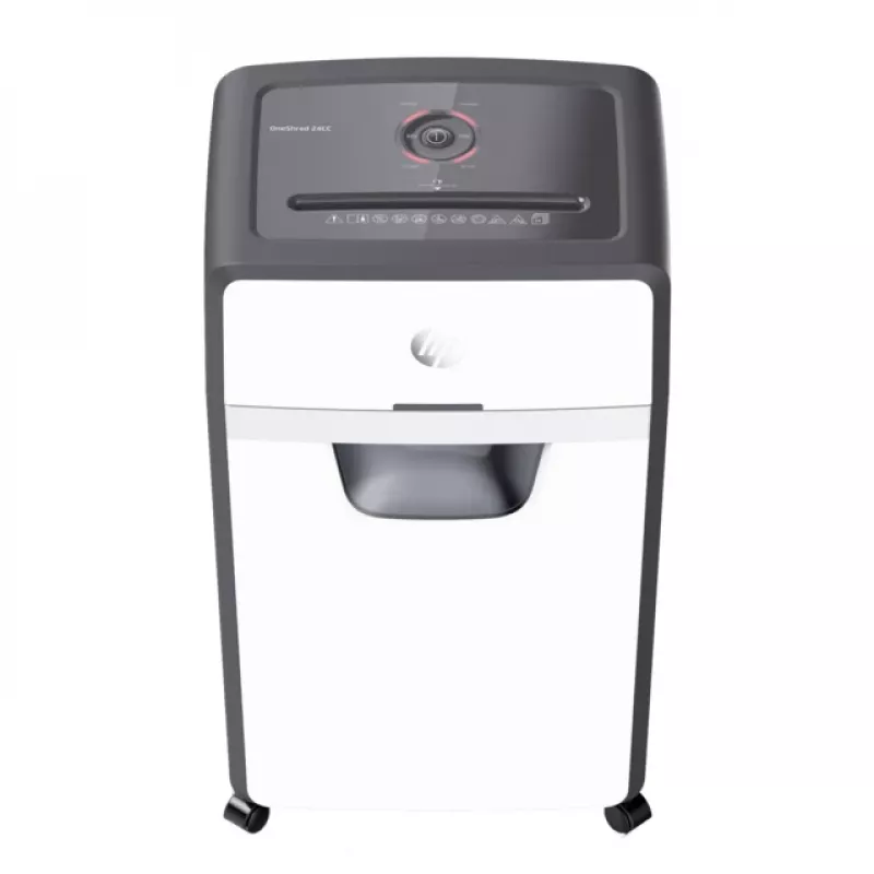HP OneShred 24CC paberipurustaja osakesteks purustamine 65 dB 22 cm valge, must