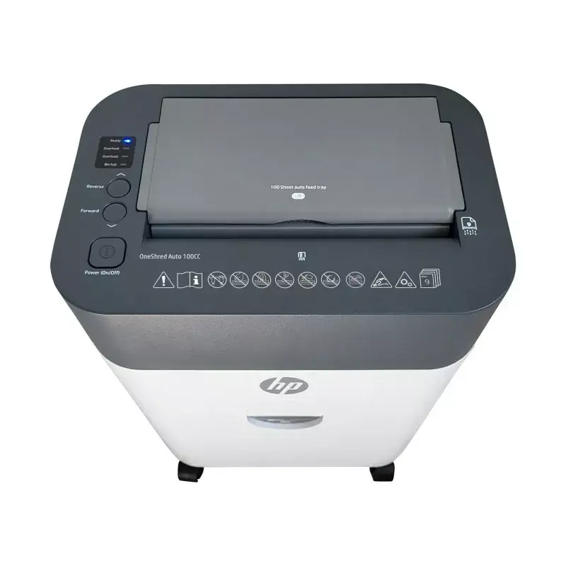 HP OneShred Auto 100CC paberipurustaja Ristpurustamine 68 dB 22 cm Valge