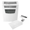 Leitz IQ Home Office paberipurustaja P4, ristlõikusega purustamine, 22 cm, 4 x 28 mm, 23 L, 225 lehte, 58 dB