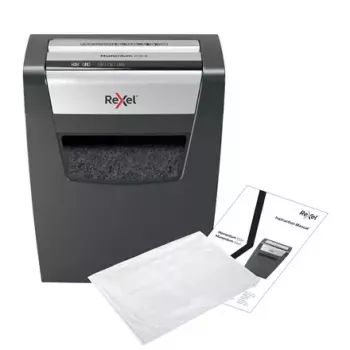 Paberihundi REXEL Momentum X312 — osakeste lõikus P-3, 12 lehte mahutavus, 23 l korv, 5 x 42 mm
