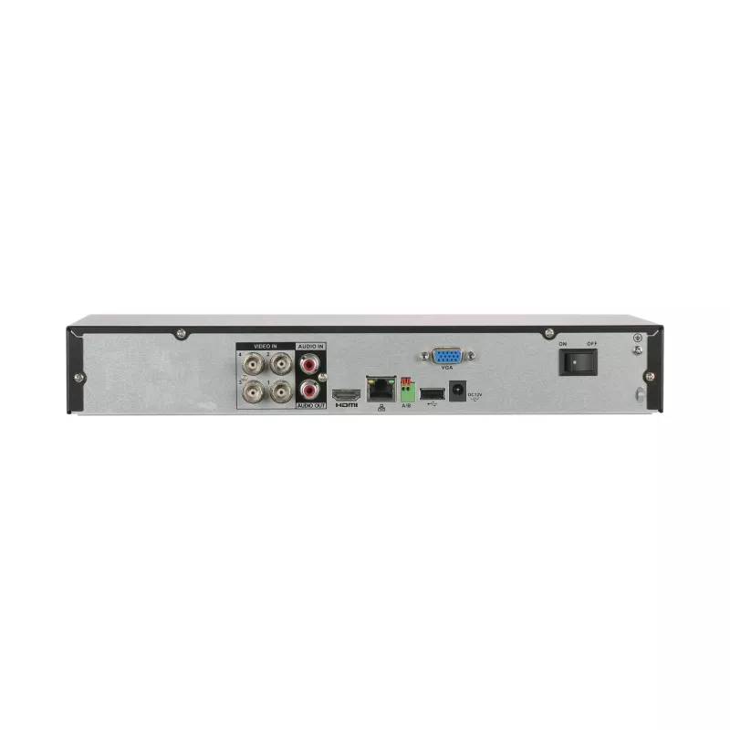 Dahua DVR XVR5104HS-4KL-I3 4-kanaliline 3840×2160 1×HDMI 2×USB SATA kuni 16TB Must