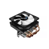 CPU jahuti AEROCOOL Air Frost 4 — 4 soojustoru, 90 mm ventilaator, TDP 125 W, alumiiniumribid, must