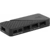 Aerocool MIRAGE12PRO Komplekt 3x Ventilaator PC 12cm ARGB 6 Pin Hub Vaikne Must