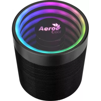 Õhkjahuti AEROCOOL Mirage 5, 5 soojustoru 6 mm, 60 mm ventilaator, TDP 150 W, must