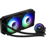Aerocool MIRAGEL240 CPU Liquid Cooled 2x 12cm ARGB Fan TDP 400W Must