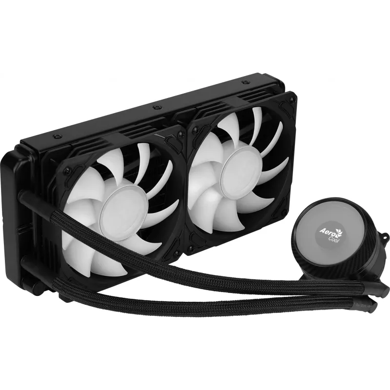 Aerocool MIRAGEL240 CPU Liquid Cooled 2x 12cm ARGB Fan TDP 400W Must